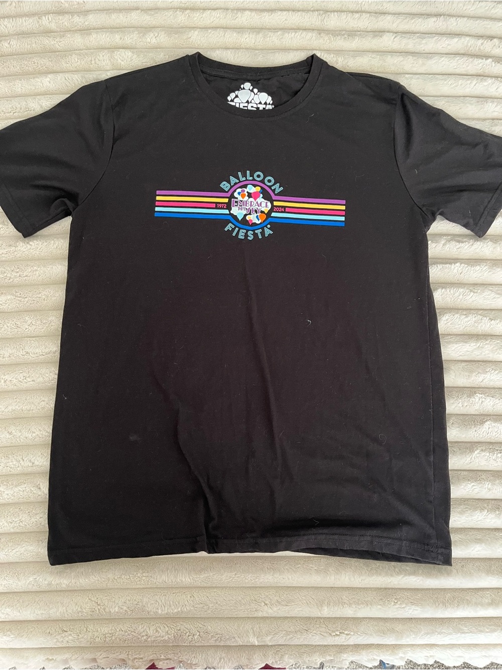 Albuquerque International Balloon Fiesta Logo Black Graphic Tee